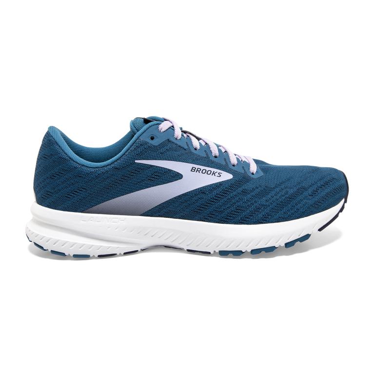 Brooks Launch 7 Women's Road Running Shoes - Peacoat/Blue/Purple (45207-FNRM)